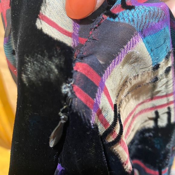 Vintage Jean Paul Gaultier Velvet Dress Size 6 - Picture 10 of 13